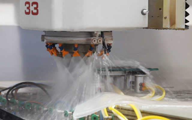 Glass Fabrication - CNC Cutting